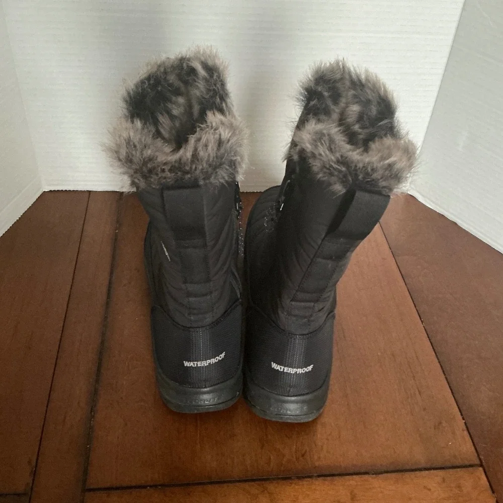 Columbia Women's Waterproof Winter Snow Boots Fur Lined Warm Insulated Size 9 - Picture 4 of 7